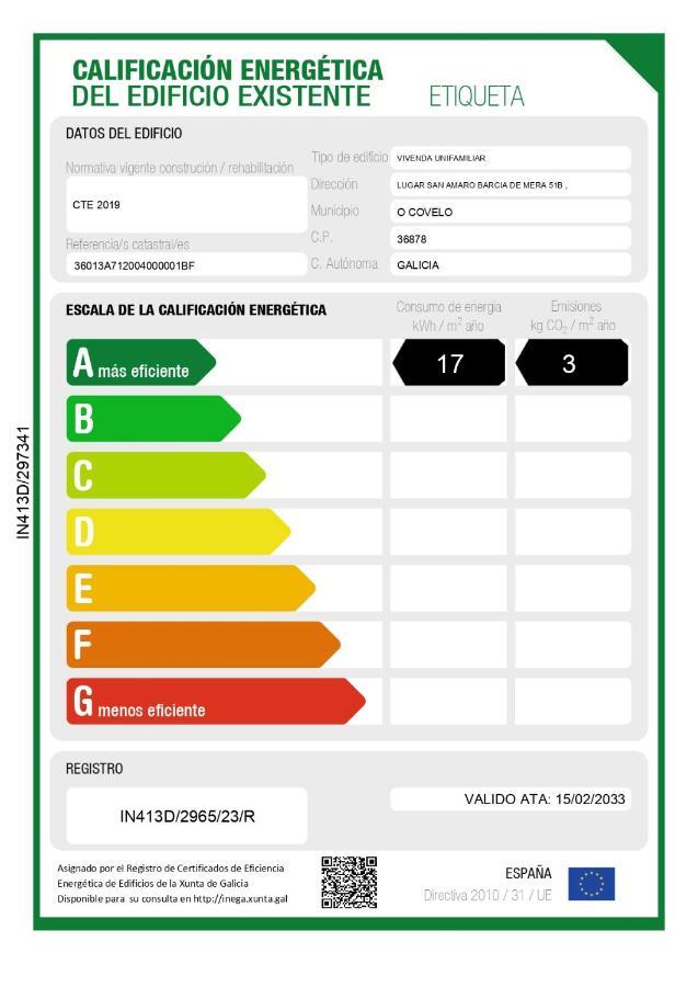 Casa A Mi Vera Covelo  Kültér fotó